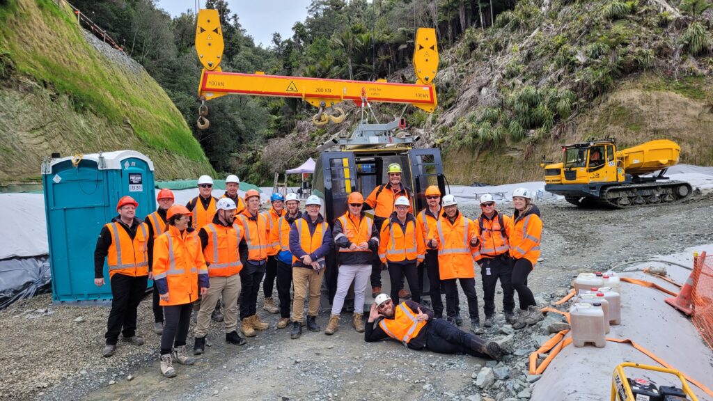 Figure 9. IECA 2024 site field trip with industry experts in Fill 12.
