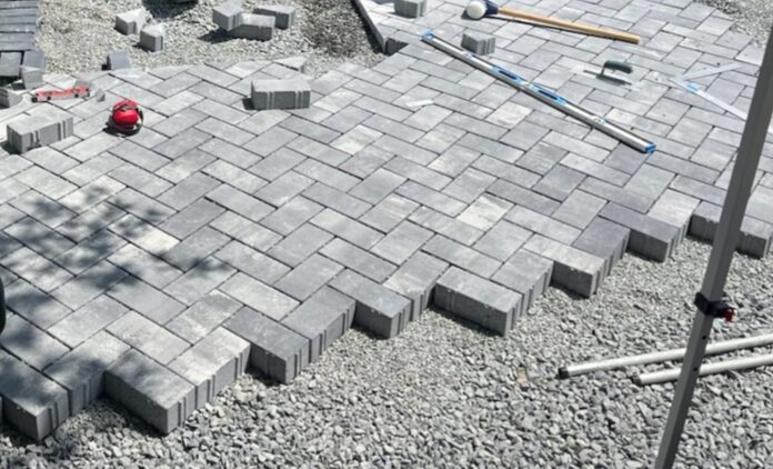 Modern Porous Paver construction.