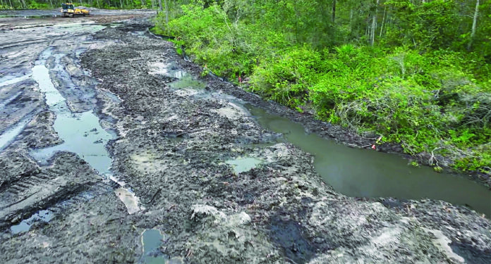 Fig. 1: Drones can capture data even on rugged terrain.